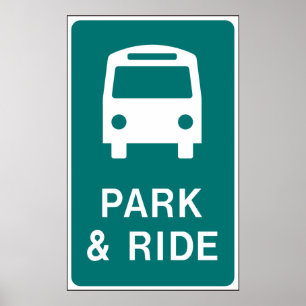 Affiche Symbole Park and Ride