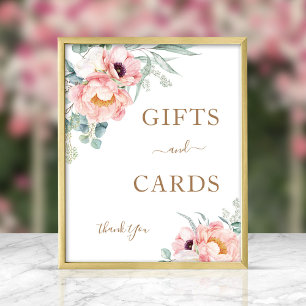 Affiche Symbole Peony Eucalyptus Cadeaux & Cartes