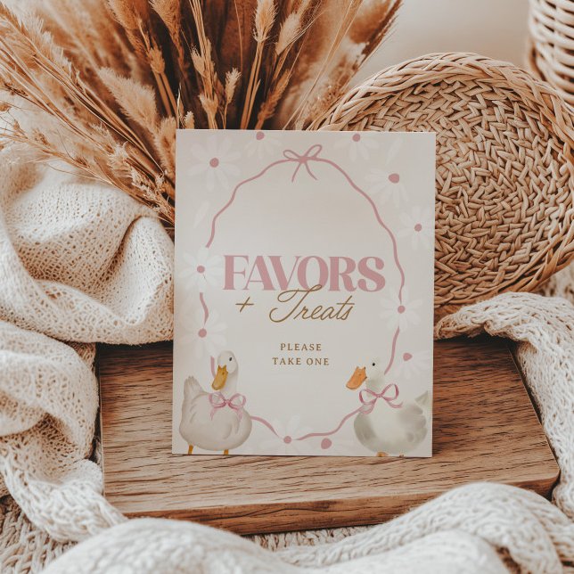 Affiche Symbole Pink Bow Silly Goose Coquette Faveurs & Tr (Créateur téléchargé)