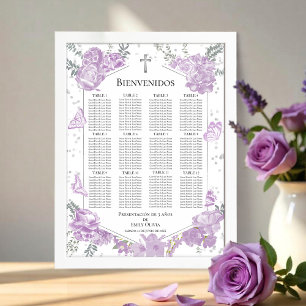 Affiche Symbole Presentación 3 años - Papillons