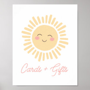 Affiche Symbole Sunshine Sun Anniversaire Cartes et cadeau