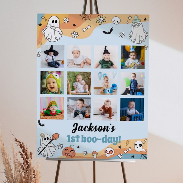 Affiche Symbole super de la première année de la photo (Créateur téléchargé)