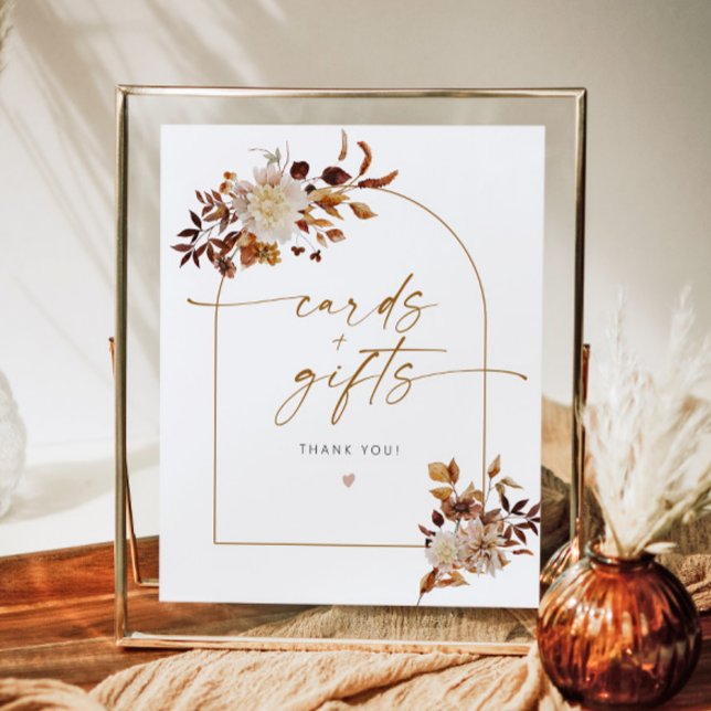 Affiche Symbole TALIA Bohemian Terracotta Arch Cartes & Ca (Créateur téléchargé)