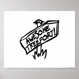 Affiche Symbole Treefort