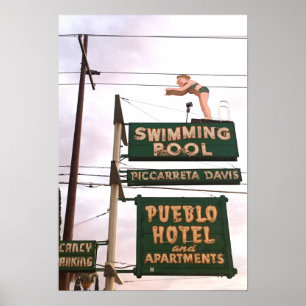 Affiche SYMBOLE vintage Tucson Arizona