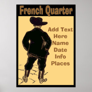 Affiche Symbole Voyage du trimestre français
