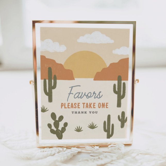 Affiche Symbole Western Cowboy de fête d'anniversaire Fave (Créateur téléchargé)