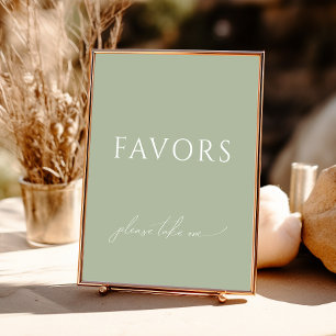 Affiche Symbole Whimsical Dusty Baby shower Rose Faveurs