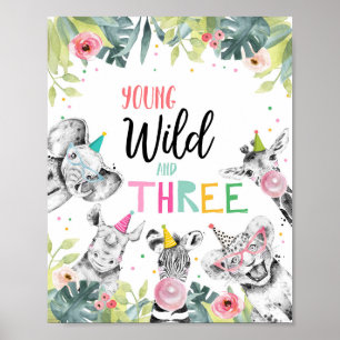 Affiche Symbole Young Wild And The Safari Party Animals