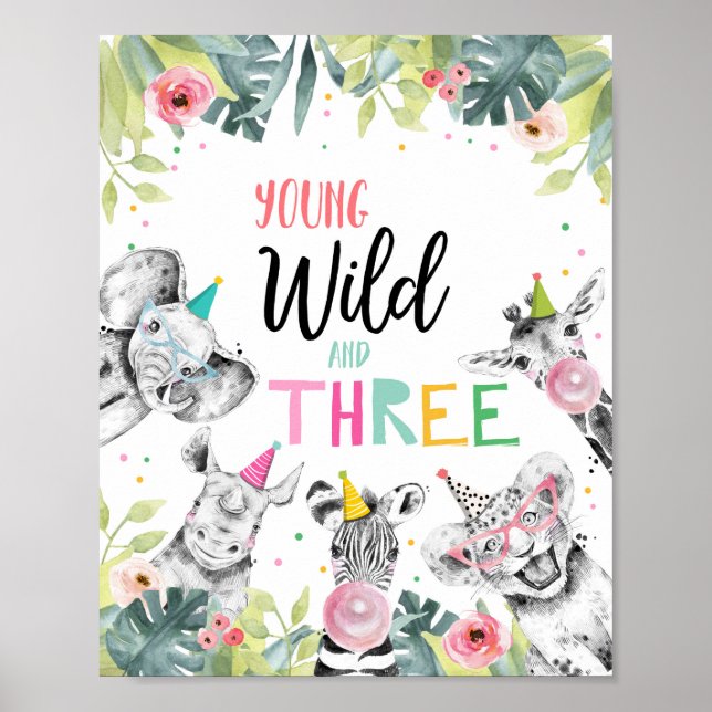 Affiche Symbole Young Wild And The Safari Party Animals (Devant)