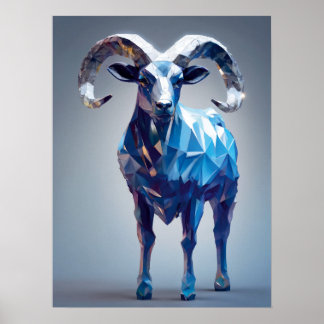 Affiche SYMBOLE Zodiaque Aries