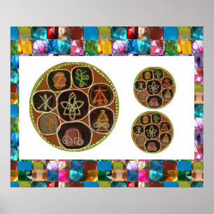 Affiche Symboles curatifs 2014 de KARUNA Reiki