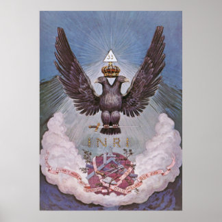 Affiche Symbolisme maçonnique