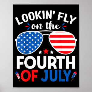 Affiche Sympa 4 juillet en ayant l'air canon le 4 juillet
