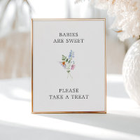 Sympa Fleur sauvage Bouquet Baby shower