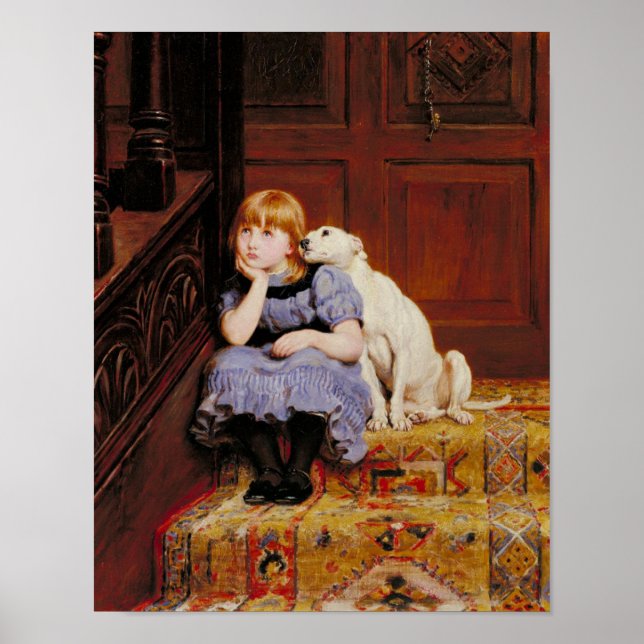 Affiche Sympathie (par Briton Riviere) (Devant)