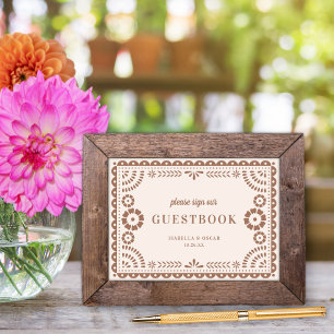 Affiche Sympathique Papel Neutre Picado Mariage