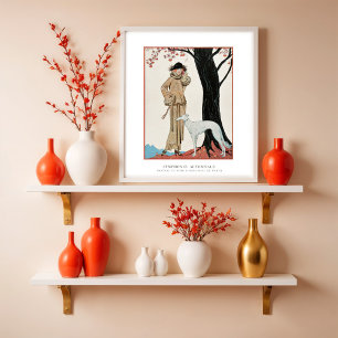 Affiche Symphonie d'automne - Illustration de mode par G. 