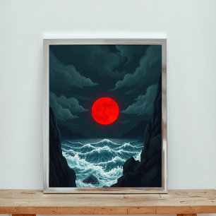 Affiche Symphonie de la puissance brute de la nature sur l