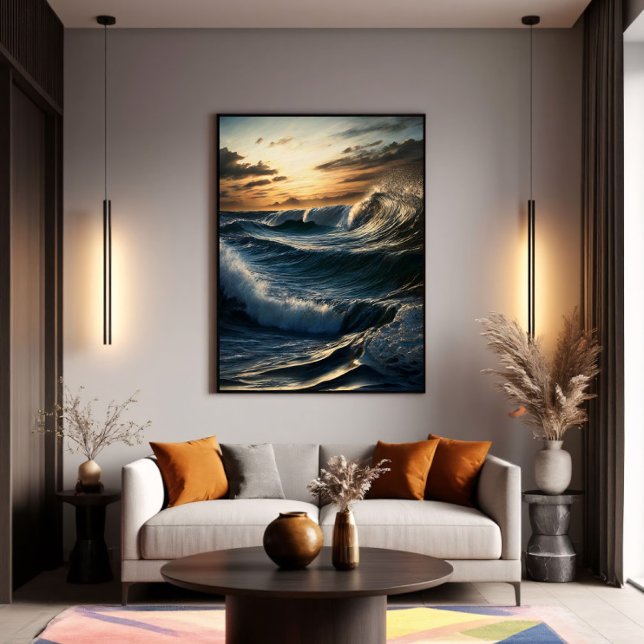 Affiche Symphonie des Vagues (Créateur téléchargé)
