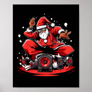 Affiche Symphonie Du Père Noël Embrassez La Joie De Noël