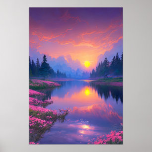 Affiche Symphonie du soir de la nature