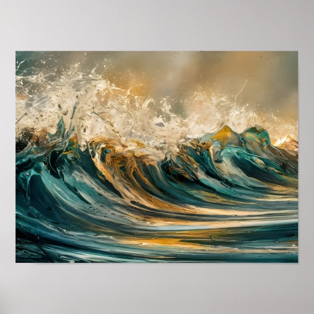 Affiche Symphonie océanique (Devant)