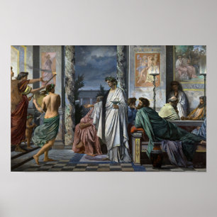 Affiche Symposium de Platon par Anselm Feuerbach