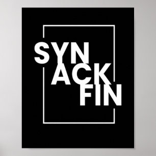 Affiche SYN ACK FIN IT Code pirate