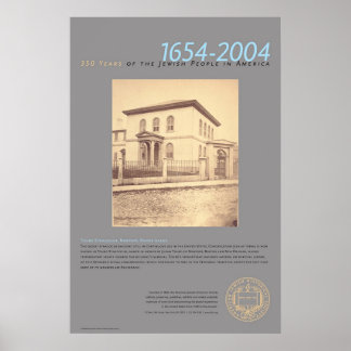 Affiche Synagogue Touro, Newport, Rhode Island