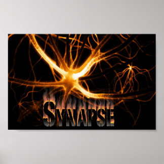 Affiche Synapse red fire