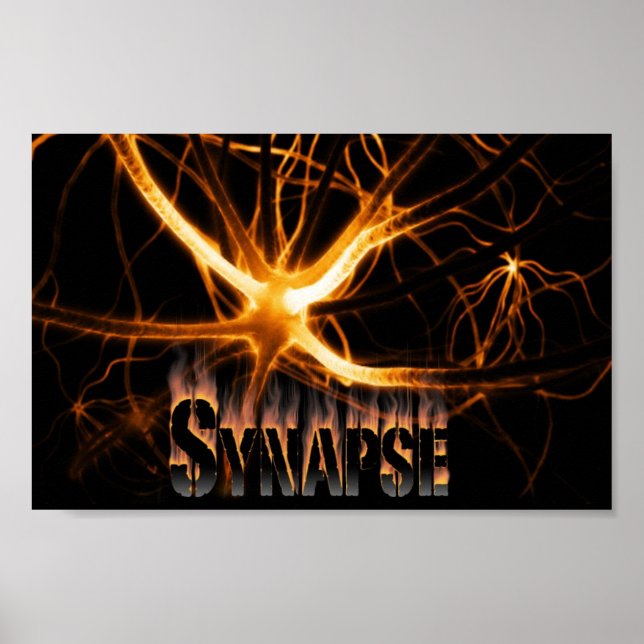 Affiche Synapse red fire (Devant)