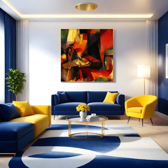 Affiche Synchromie no 3, Stanton Wright (1917) (Créateur téléchargé)