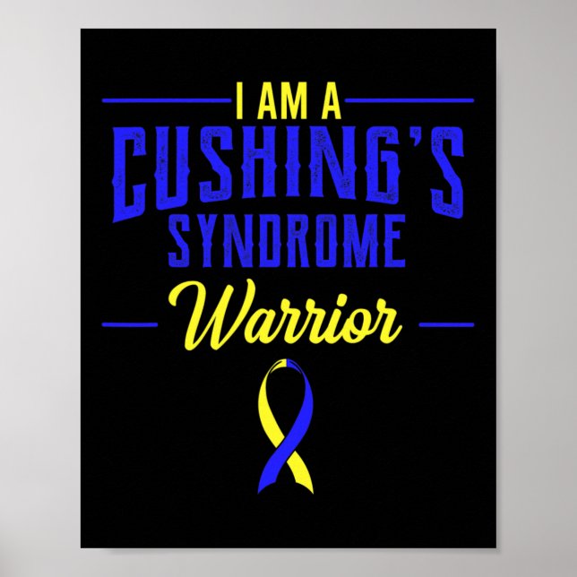 Affiche Syndrome de Cushing Hypercortisolisme Hyperadrénoc (Devant)