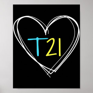 Affiche Syndrome de Down T21 Sensibilisation des femmes ay
