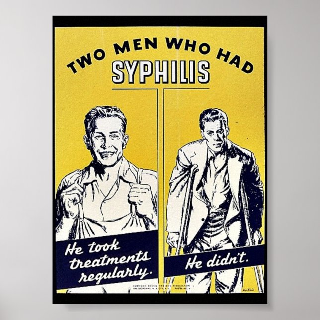 Affiche Syphilis (Devant)