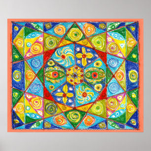 Affiche Système Abstrait