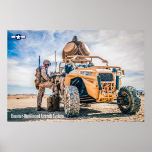 AFFICHE SYSTÈME D'AÉRONEFS NON MANGÉS