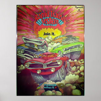 Affiche Système de transport rapide