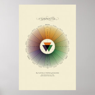 Affiche Système naturel de couleurs - Composé - Lumière