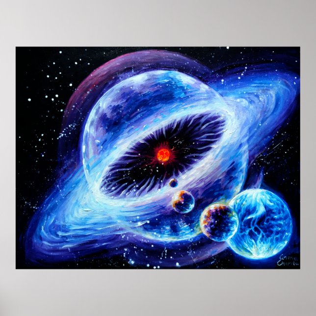 Affiche Système solaire (Devant)