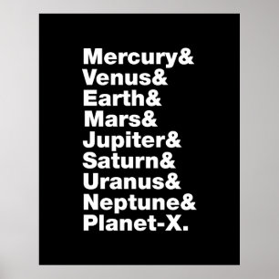 Affiche Système solaire