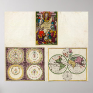 Affiche Système solaire de page titre d'Illus, vom Globo