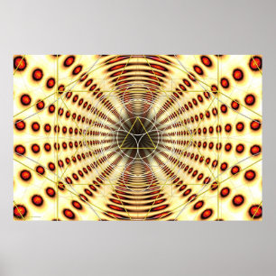 Affiche Système solaire sur Mars Per Martineau