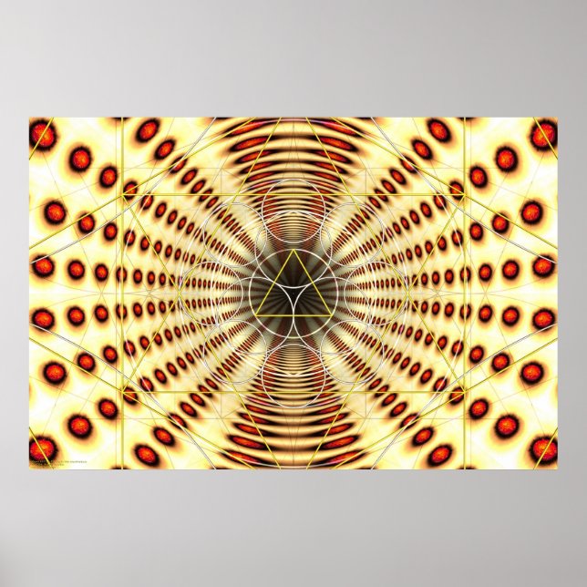 Affiche Système solaire sur Mars Per Martineau (Devant)