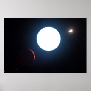 Affiche Système Triple Étoiles Hd 131399