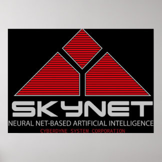 Affiche Systèmes Cyberdyne Skynet