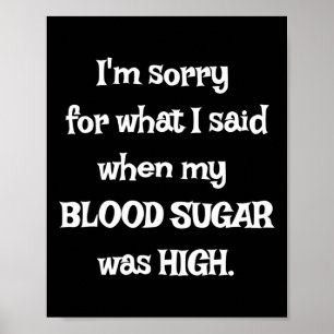 Affiche T1d amusant - Sensibilisation au diabète