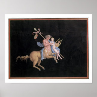 Affiche T31144 Chiron instruisant Achille dans l'art de M