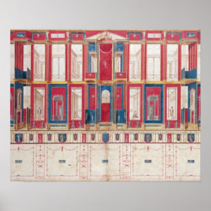 Affiche T31456 Étude d'une Fresque romaine, 1775 (avec/c,